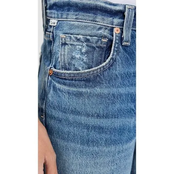 Citizens of Hummanity Neve Low Slung Relaxed Jeans $228 Size 27 - Picture 3 of 14